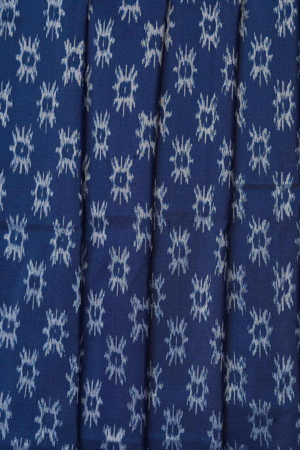 Image of Blue Sambalpuri Silk Saree