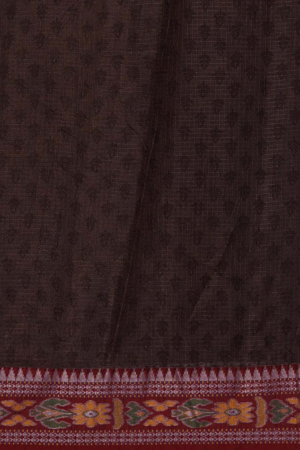 Image of A Floral Printed Kota Saree