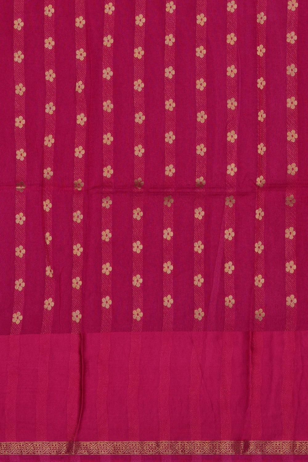 Image of Plum-Pink Silk Saree