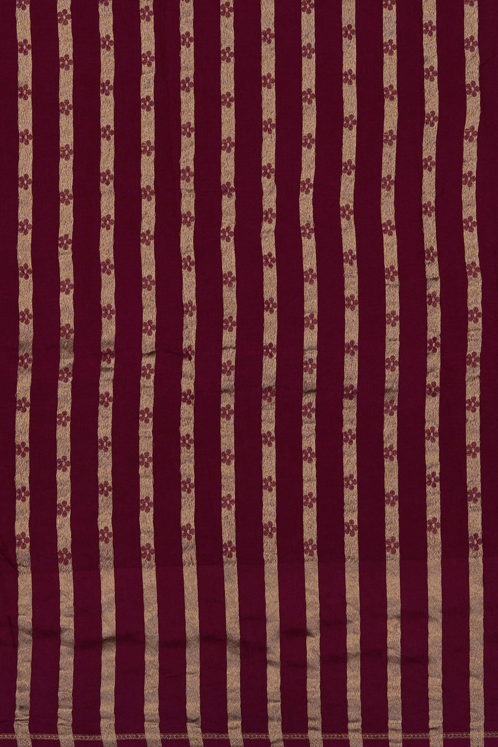 Image of Plum-Pink Silk Saree