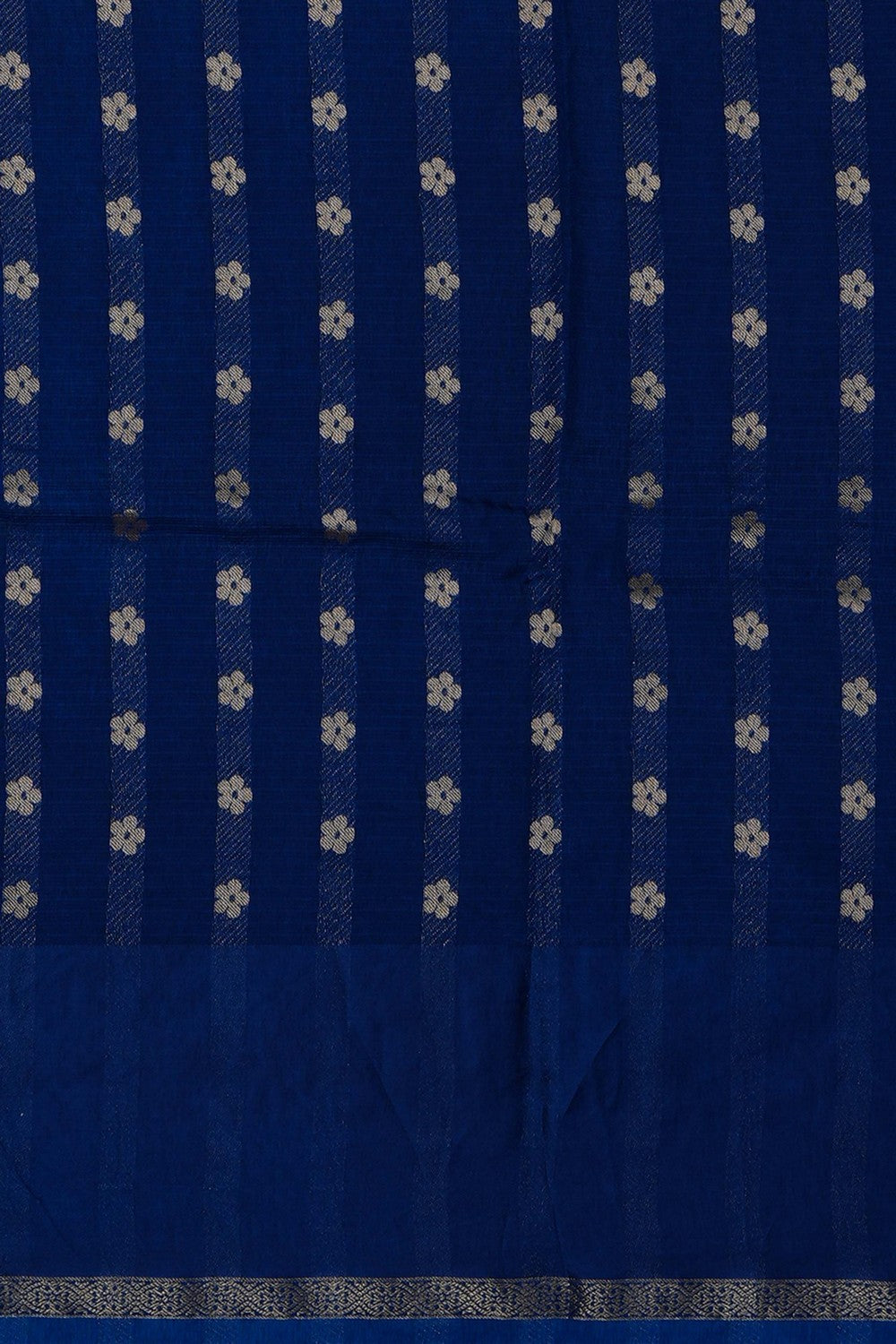 Image of Blue Silk Saree
