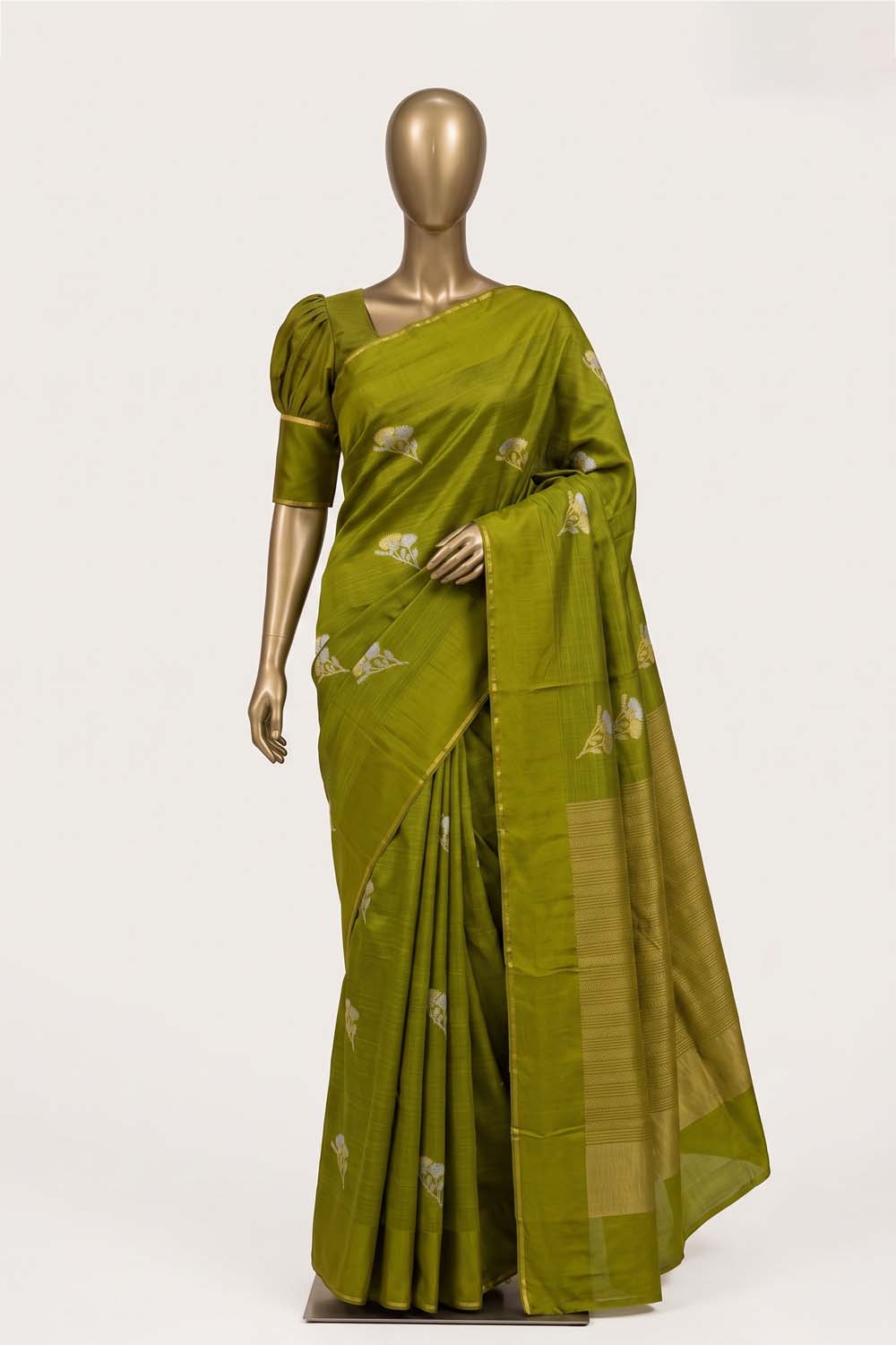 Image of Green Kota Saree