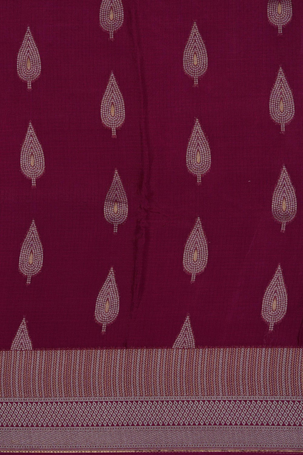 Image of Plum-Pink Kota Saree