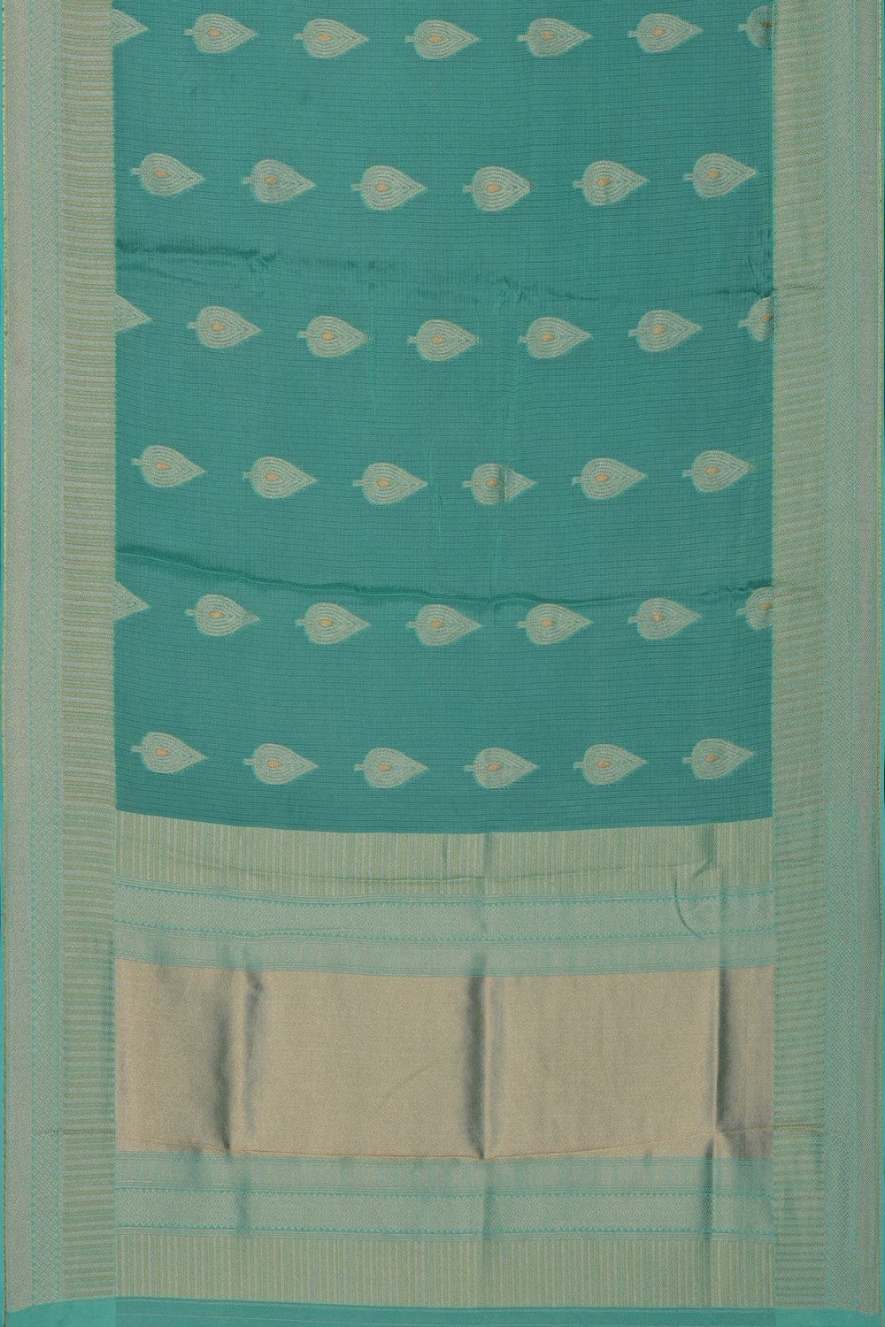 Image of Sea-Green Kota Saree