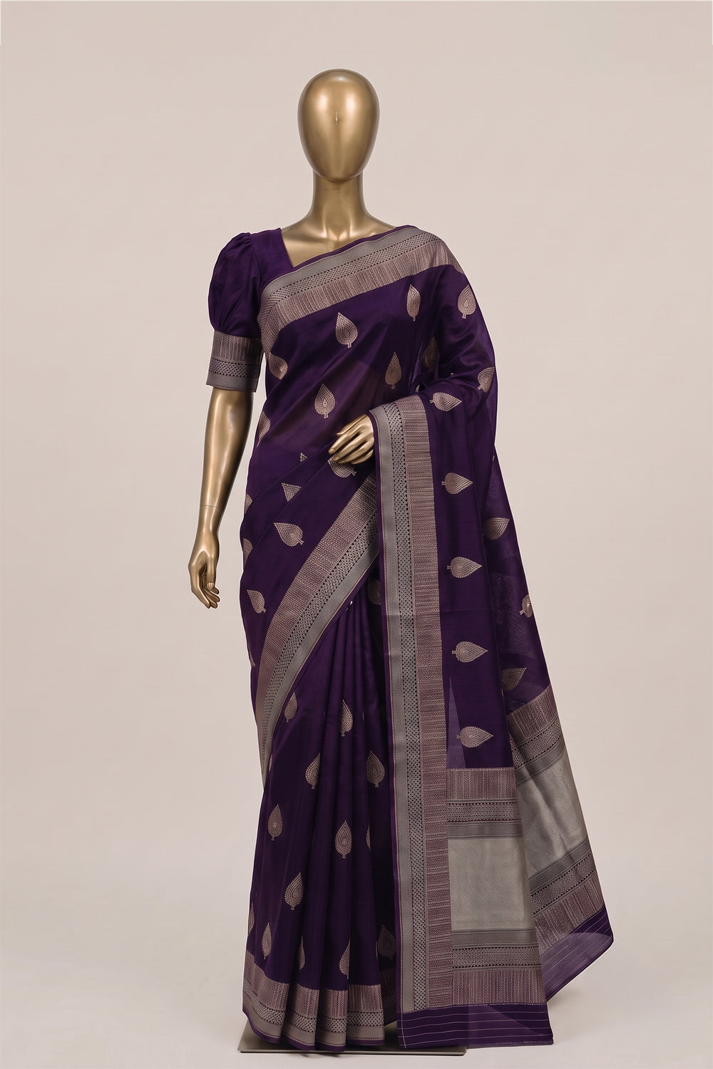 Image of Purple Kota Saree