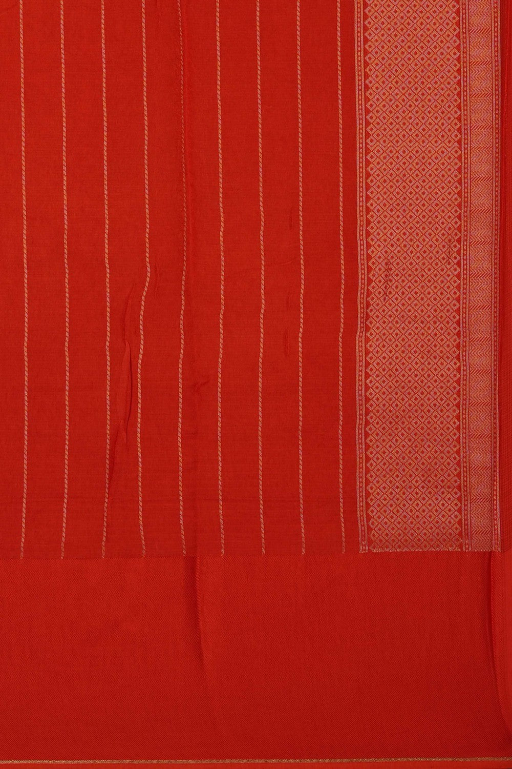 Image of Orange Kota Saree