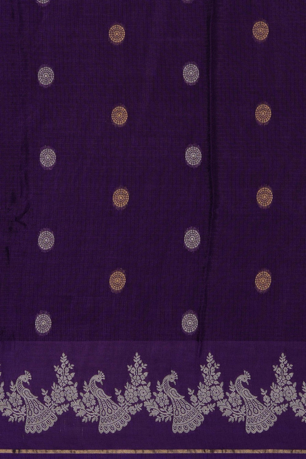 Image of Purple Kota Silk Saree