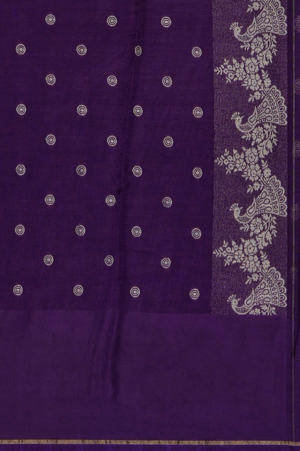 Image of Purple Kota Silk Saree