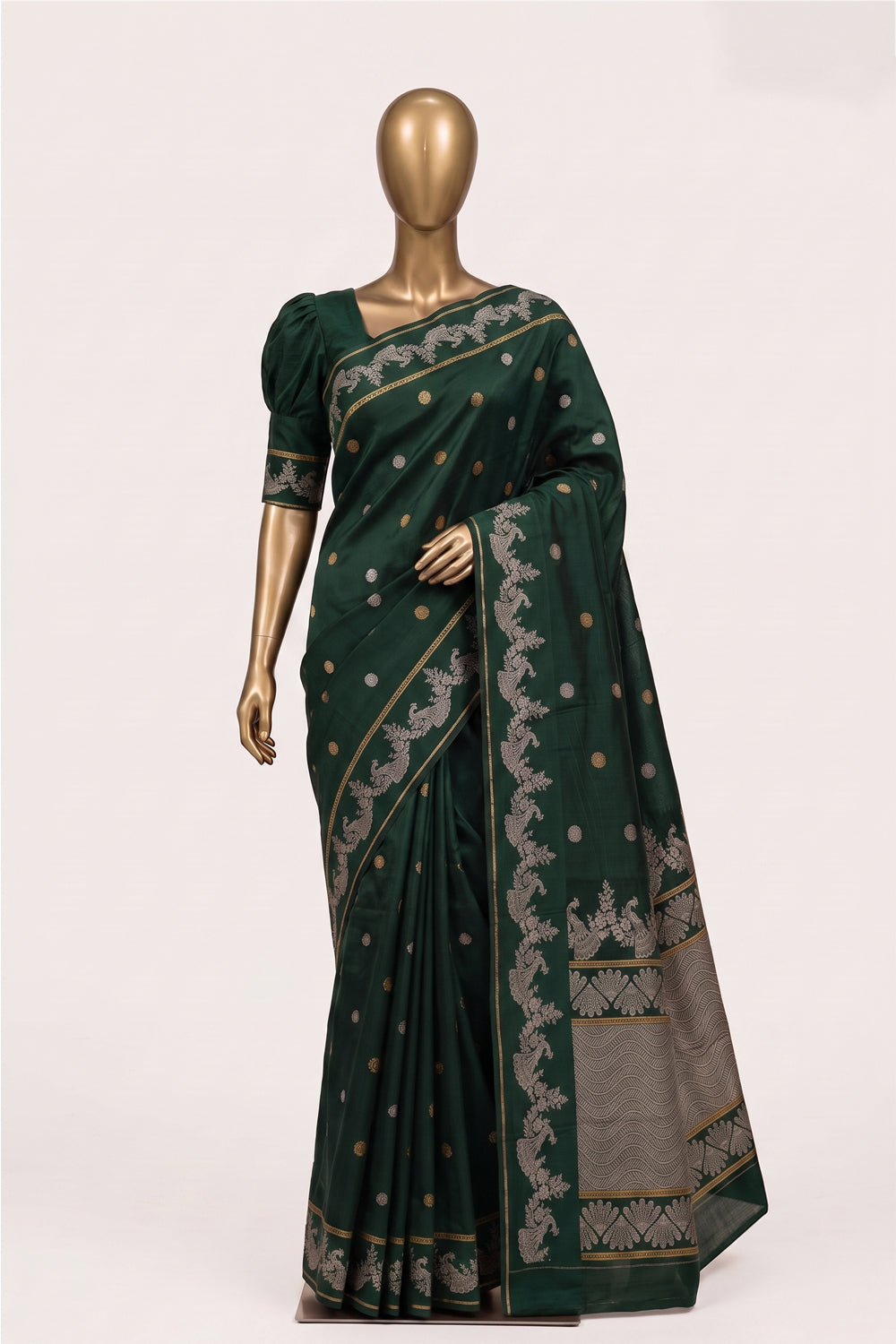 Image of Green Kota Saree