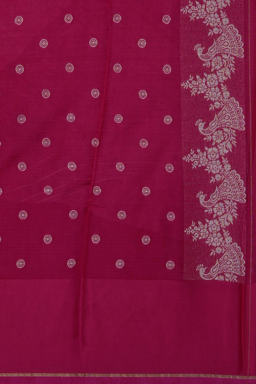 Image of Pink Kota Silk Saree