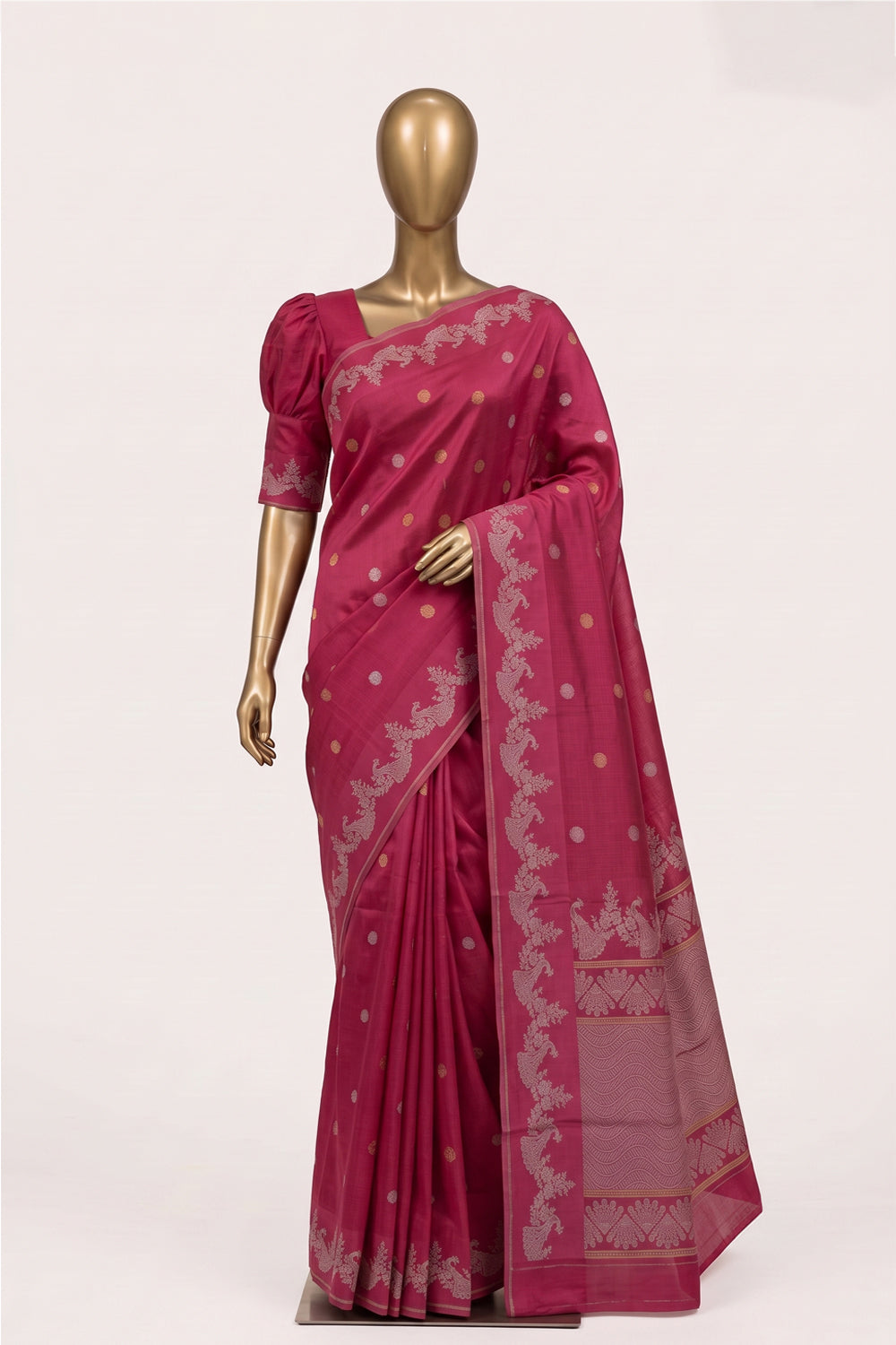 Image of Pink Kota Saree
