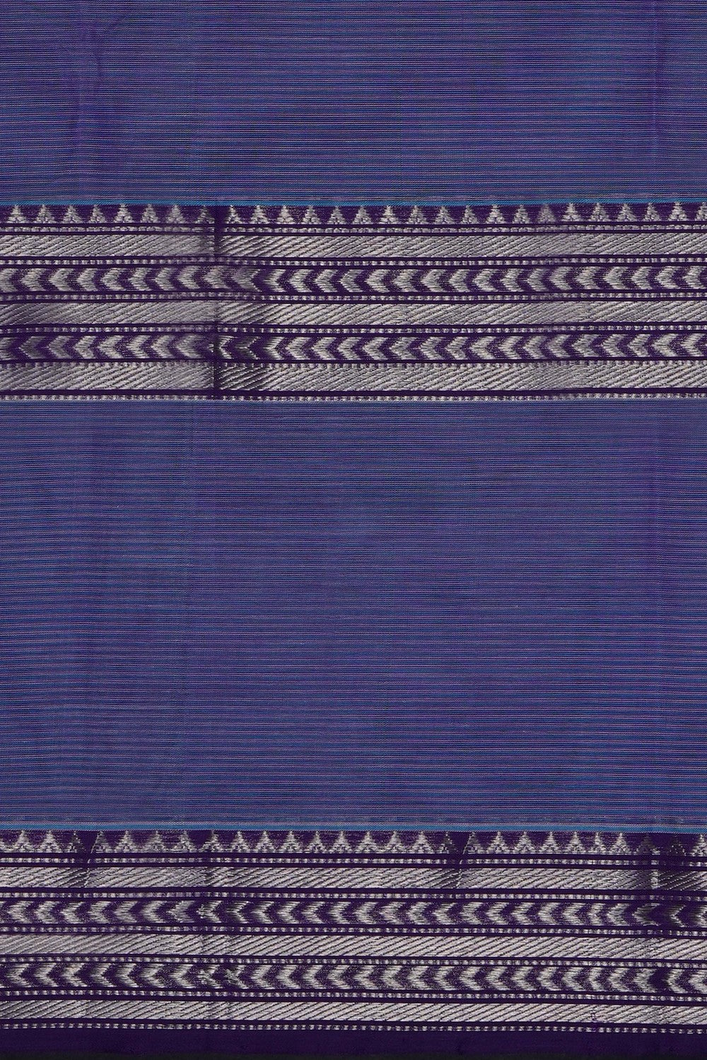 Image of Sea Blue Mangalagiri Silk Saree