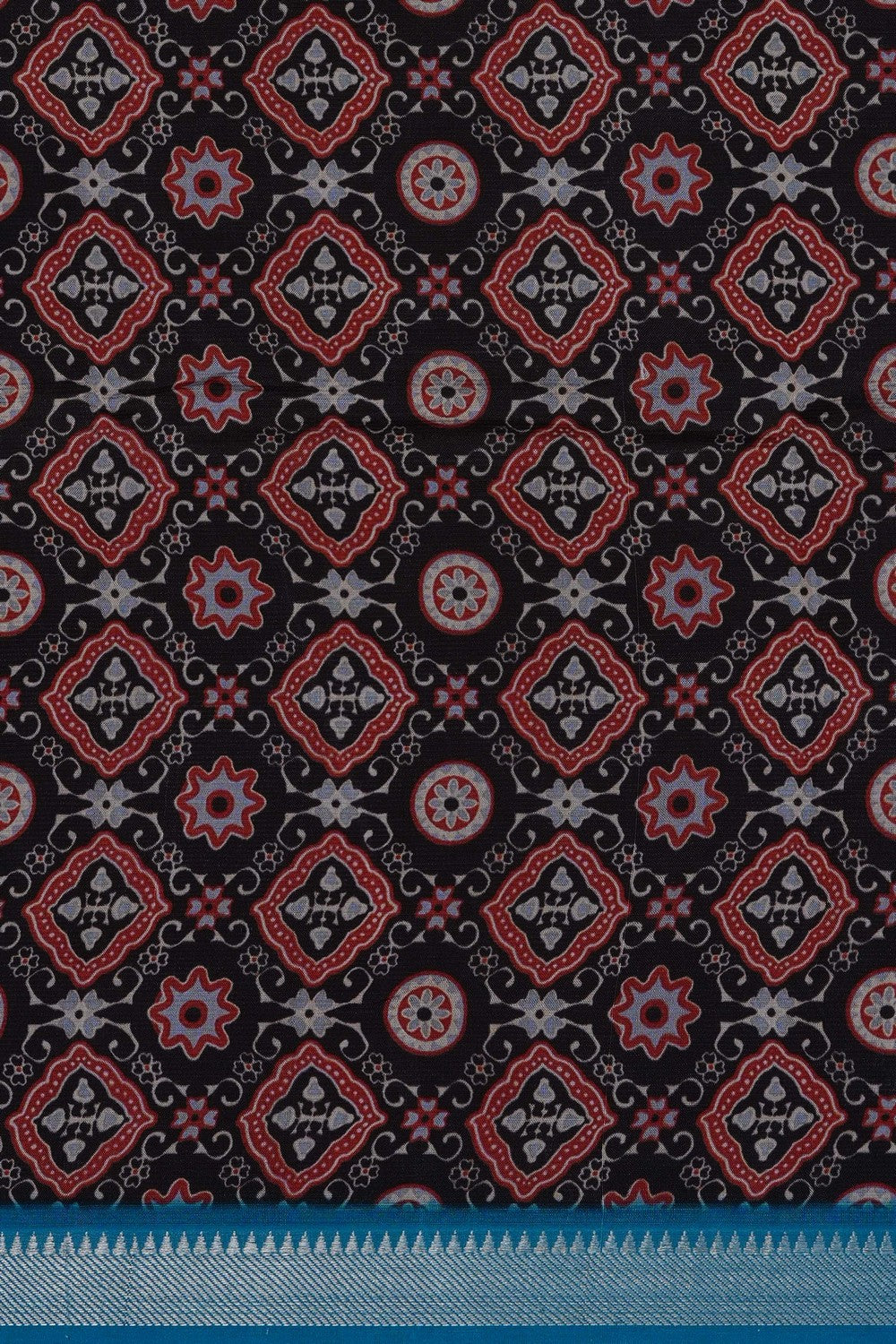 Image of Brown Mangalagiri Silk Saree