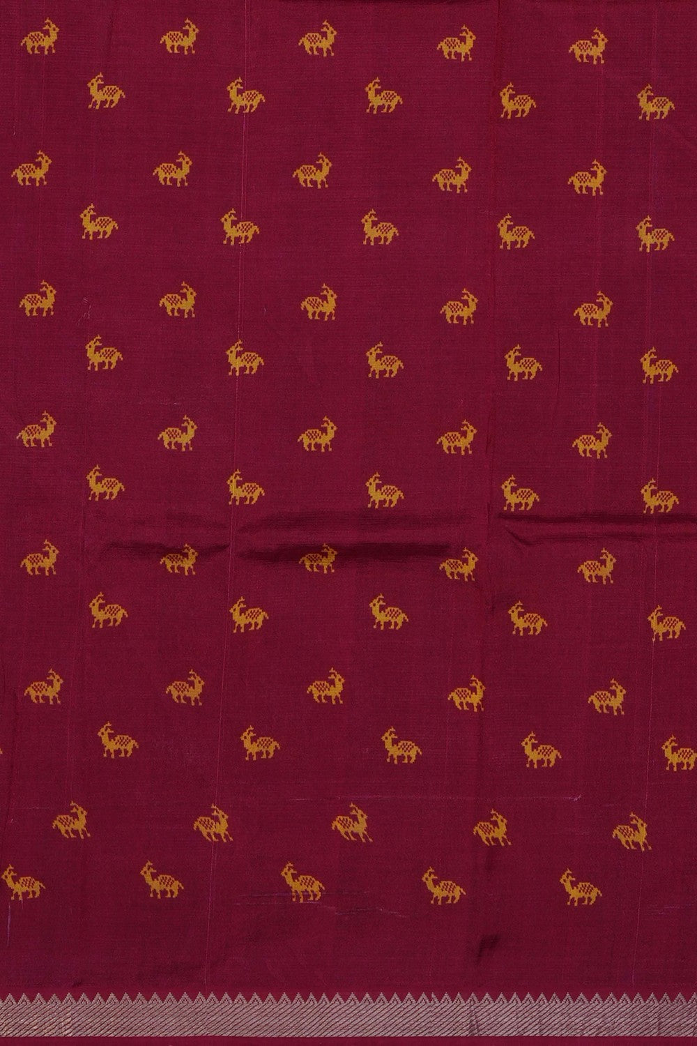 Image of Patola Prints Mangalagiri Silk Saree