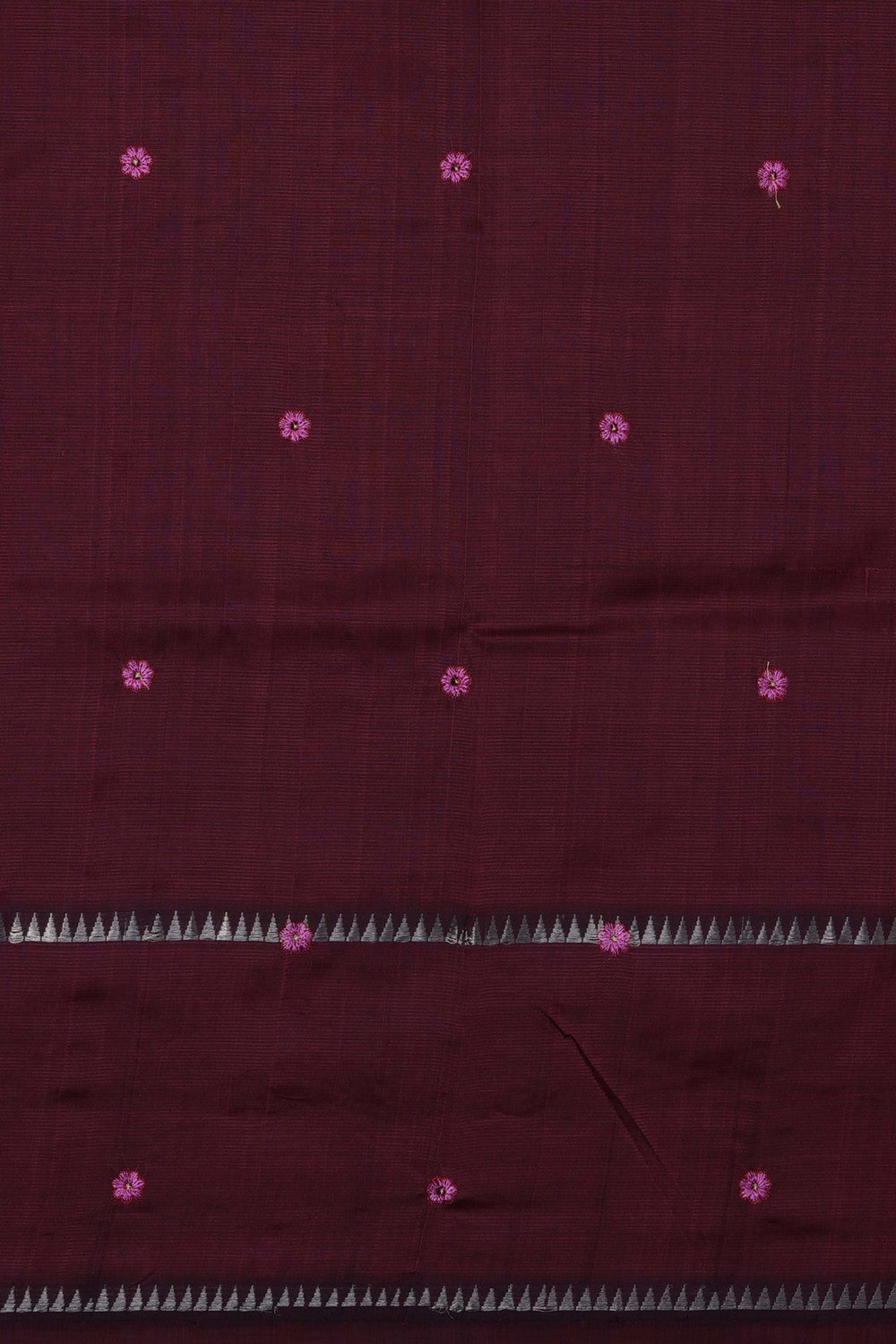 Image of Brown Mangalagiri Silk Saree
