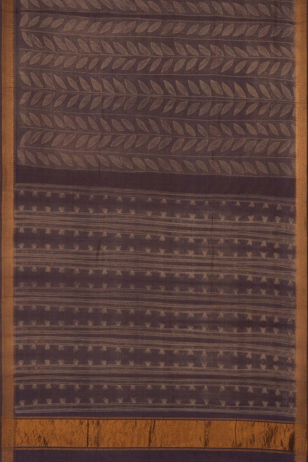 Image of Mauve Mangalagiri Silk Saree