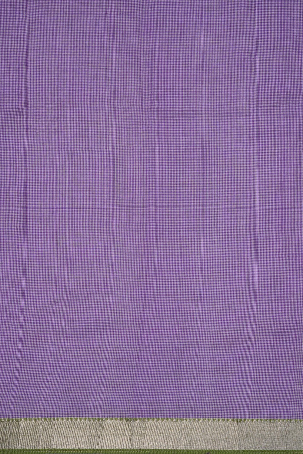 Image of Lavender-Purple Mangalagiri Silk Saree