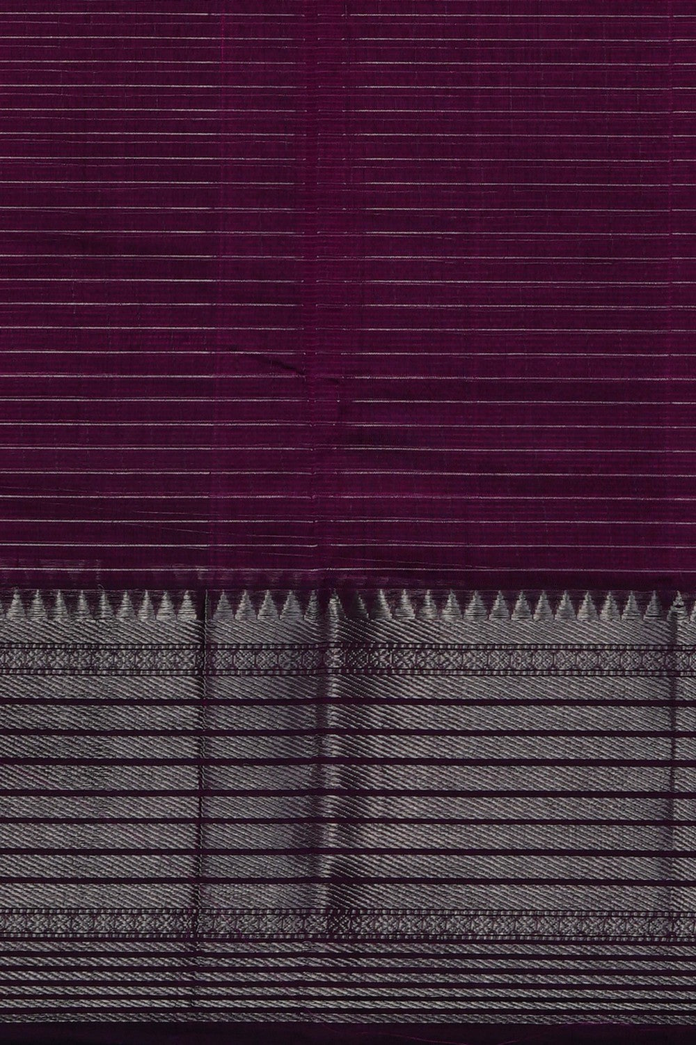 Image of Violet Mangalagiri Silk Saree