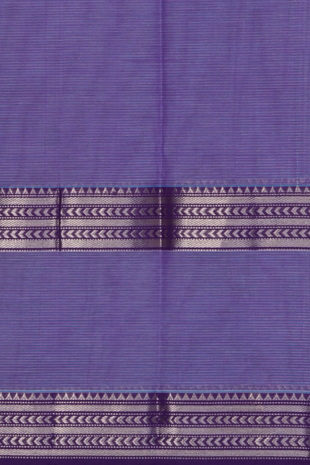 Image of Sea-Blue Mangalagiri Silk Saree