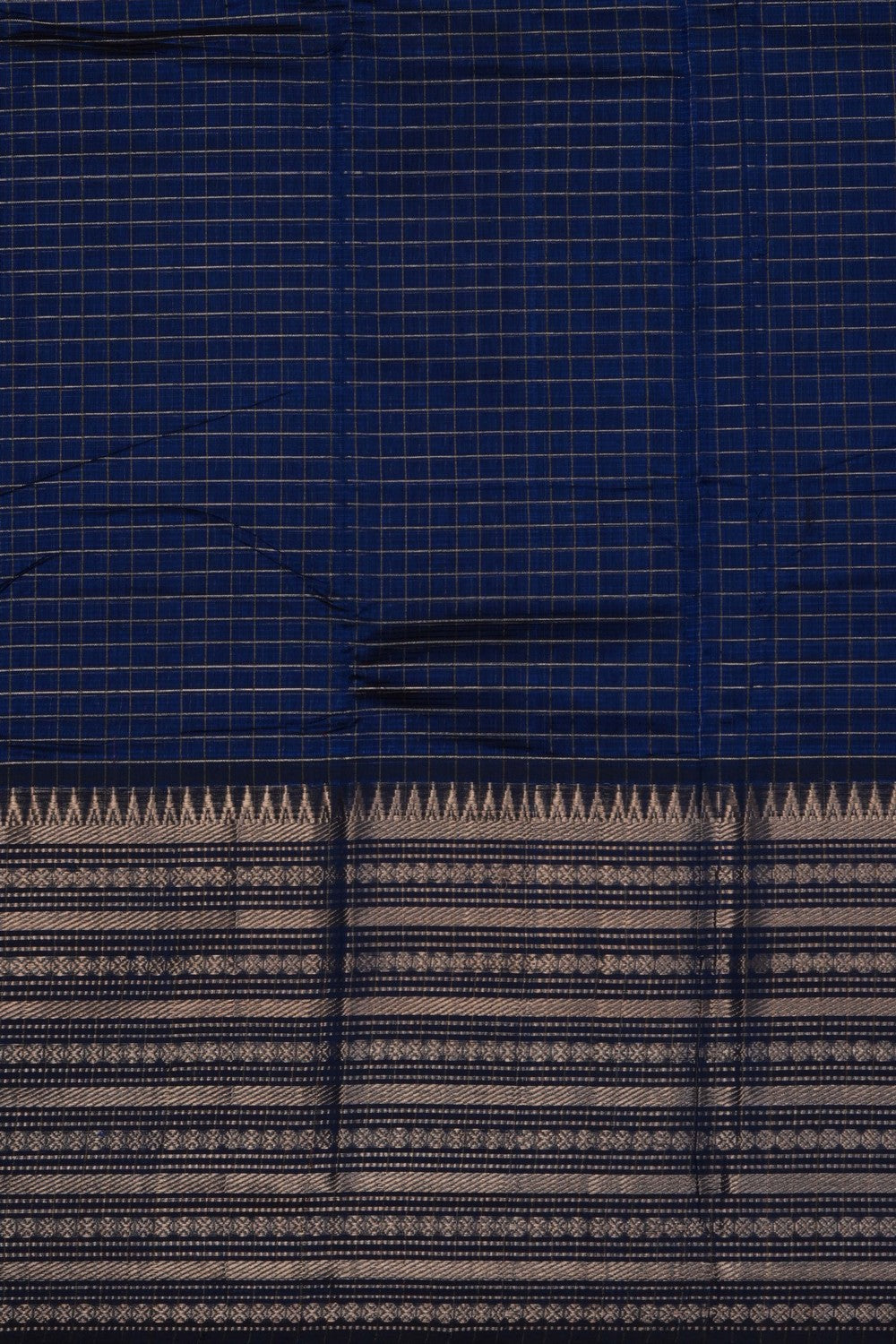 Image of Mangalagiri Silk Kattam Saree