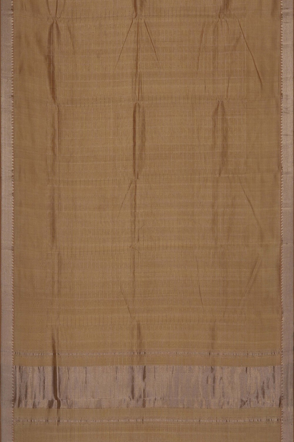 Image of Beige Mangalagiri Silk Saree