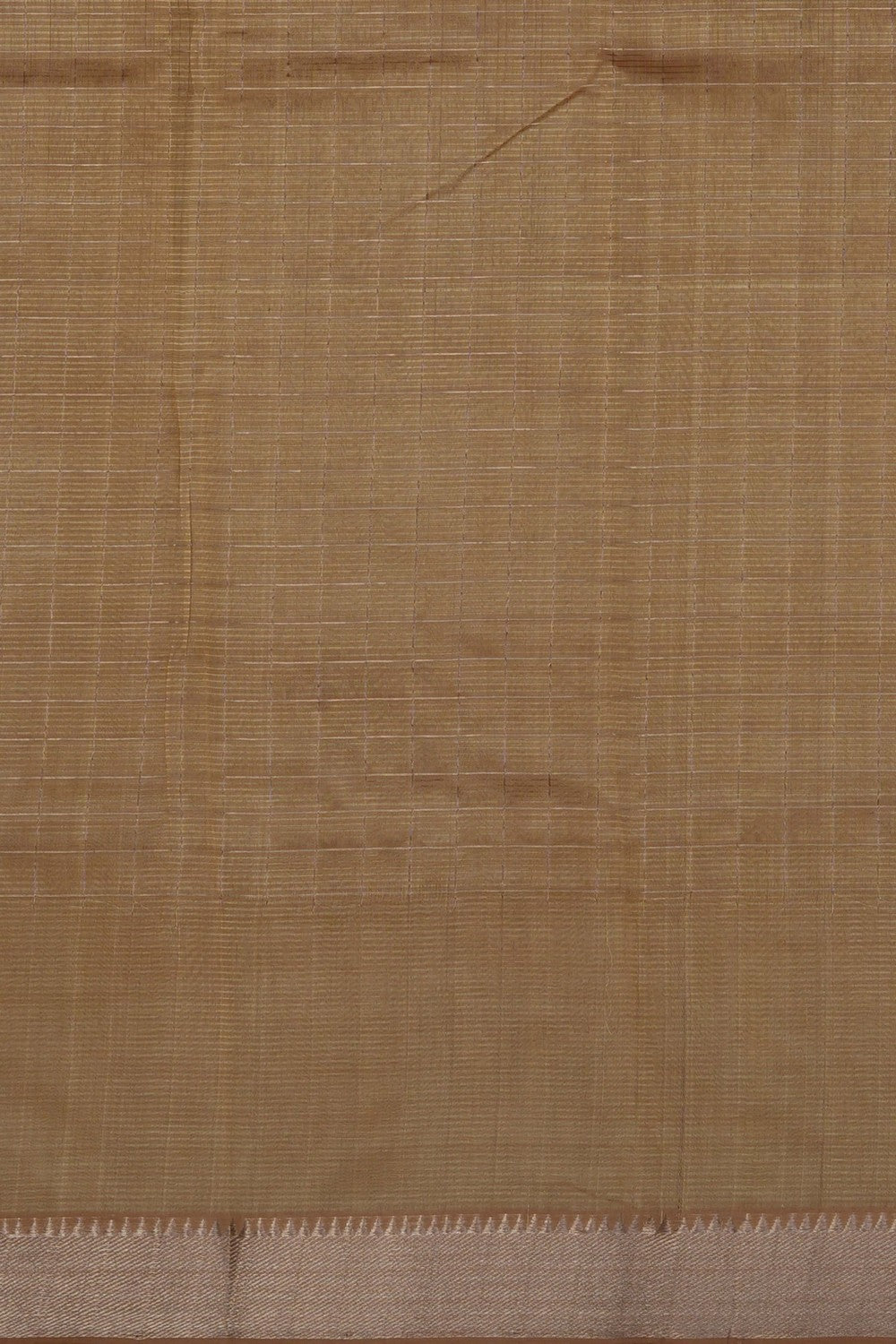 Image of Beige Mangalagiri Silk Saree
