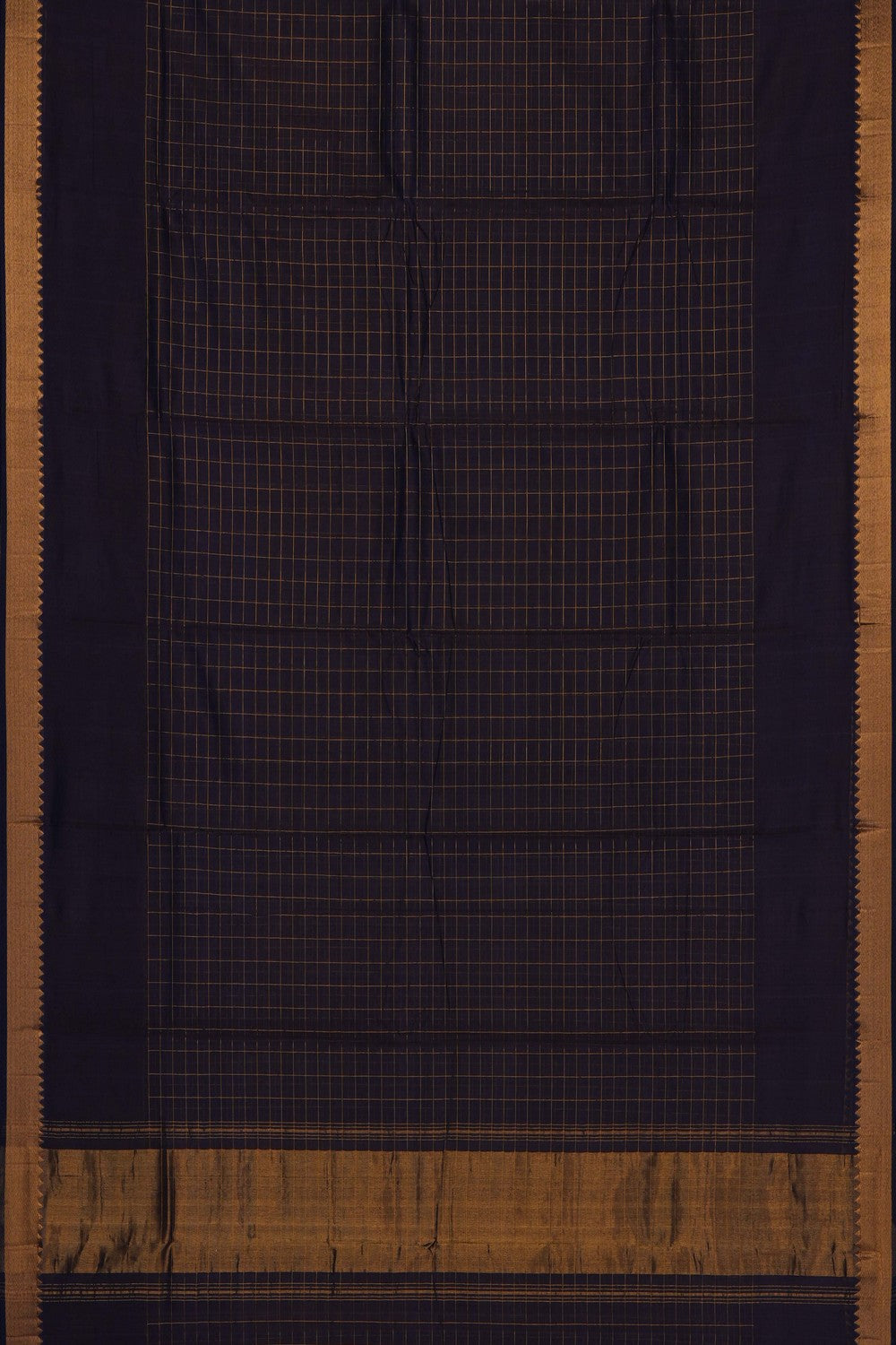 Image of Purple Mangalagiri Silk Saree