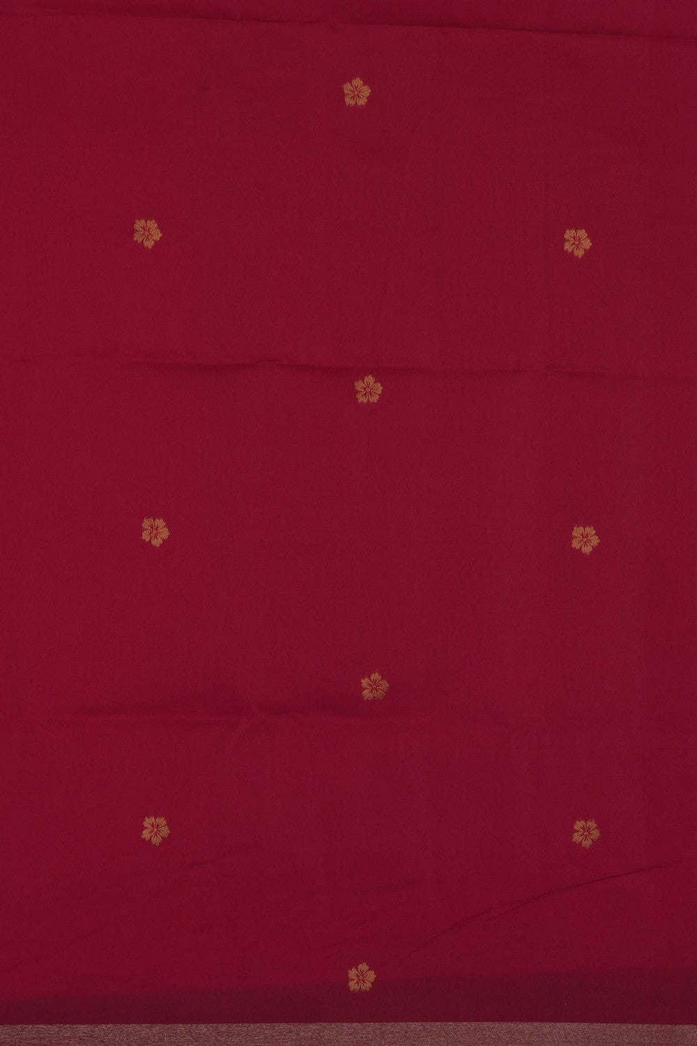 Image of The Elegant Coral-Pink Linen Saree