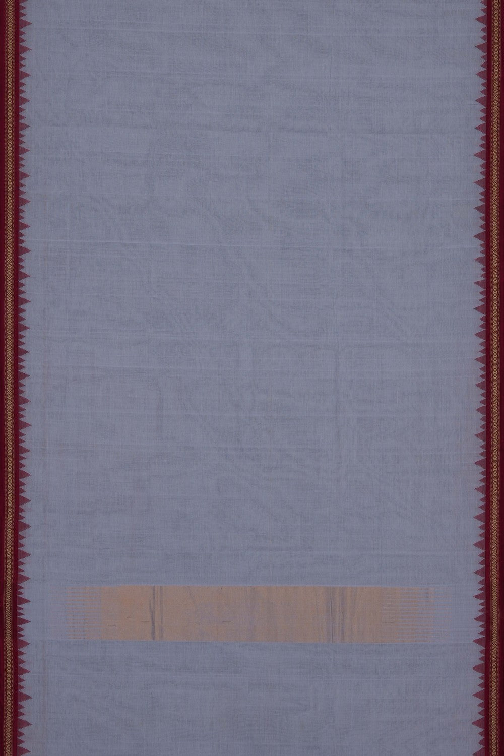Image of Grey Ponduru Cotton Saree