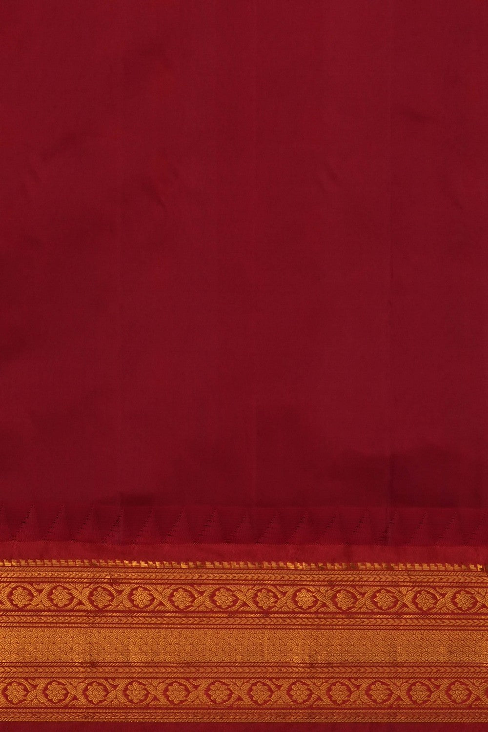 Image of Purple Gadwal Silk Saree