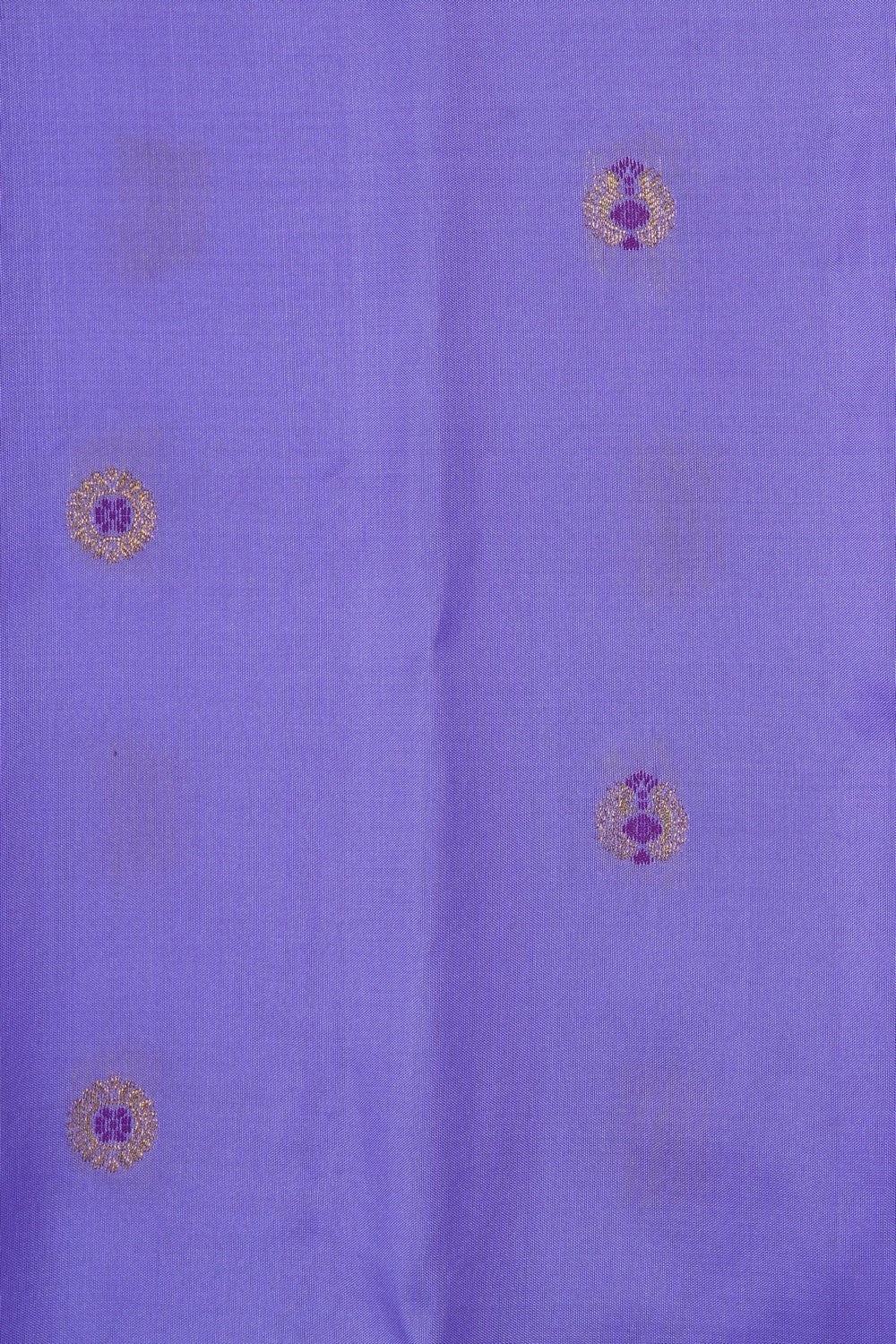 Image of Purple Gadwal Silk Saree