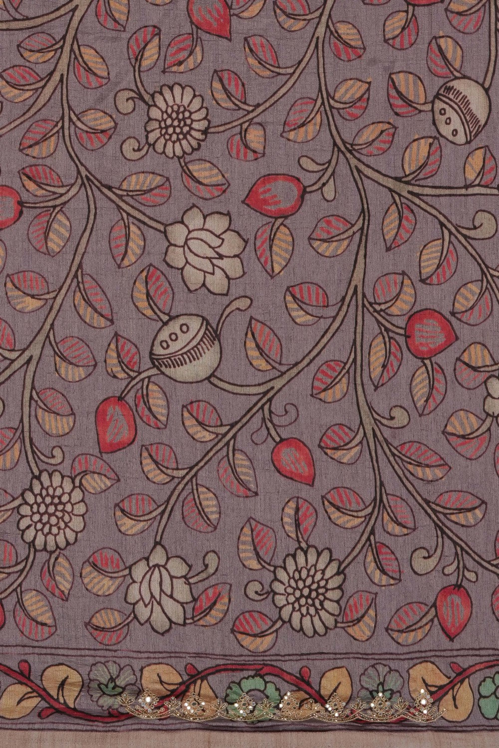 Image of A Fusion Embroidered Saree