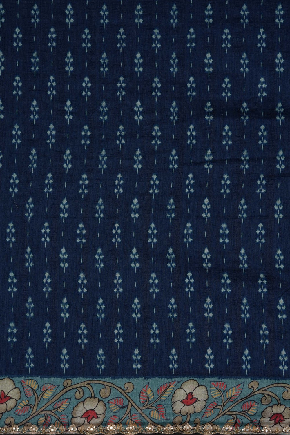 Image of A Fusion Embroidered Saree