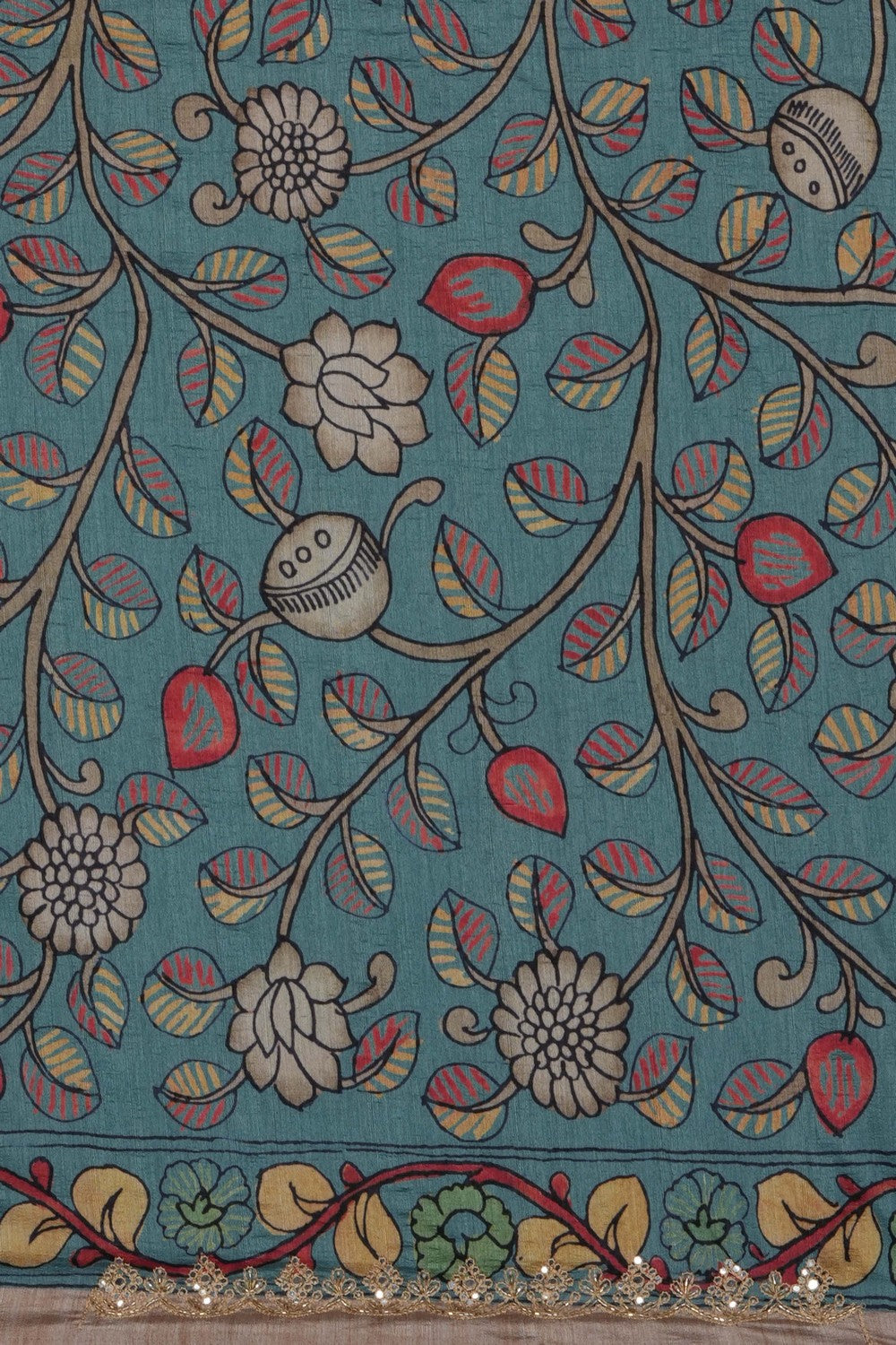 Image of A Fusion Embroidered Saree