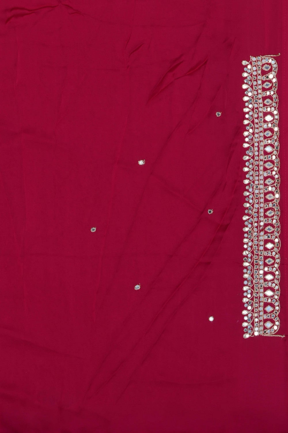 Image of A Pink Embroidered Saree