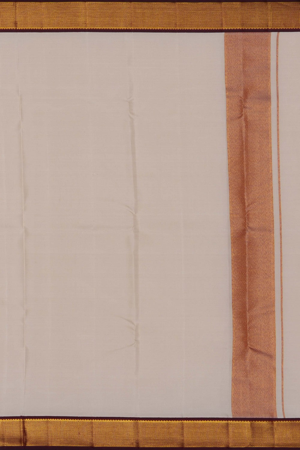 Image of Arani Silk Dhoti With Kanduva (8 X 4) 2 PCS Set