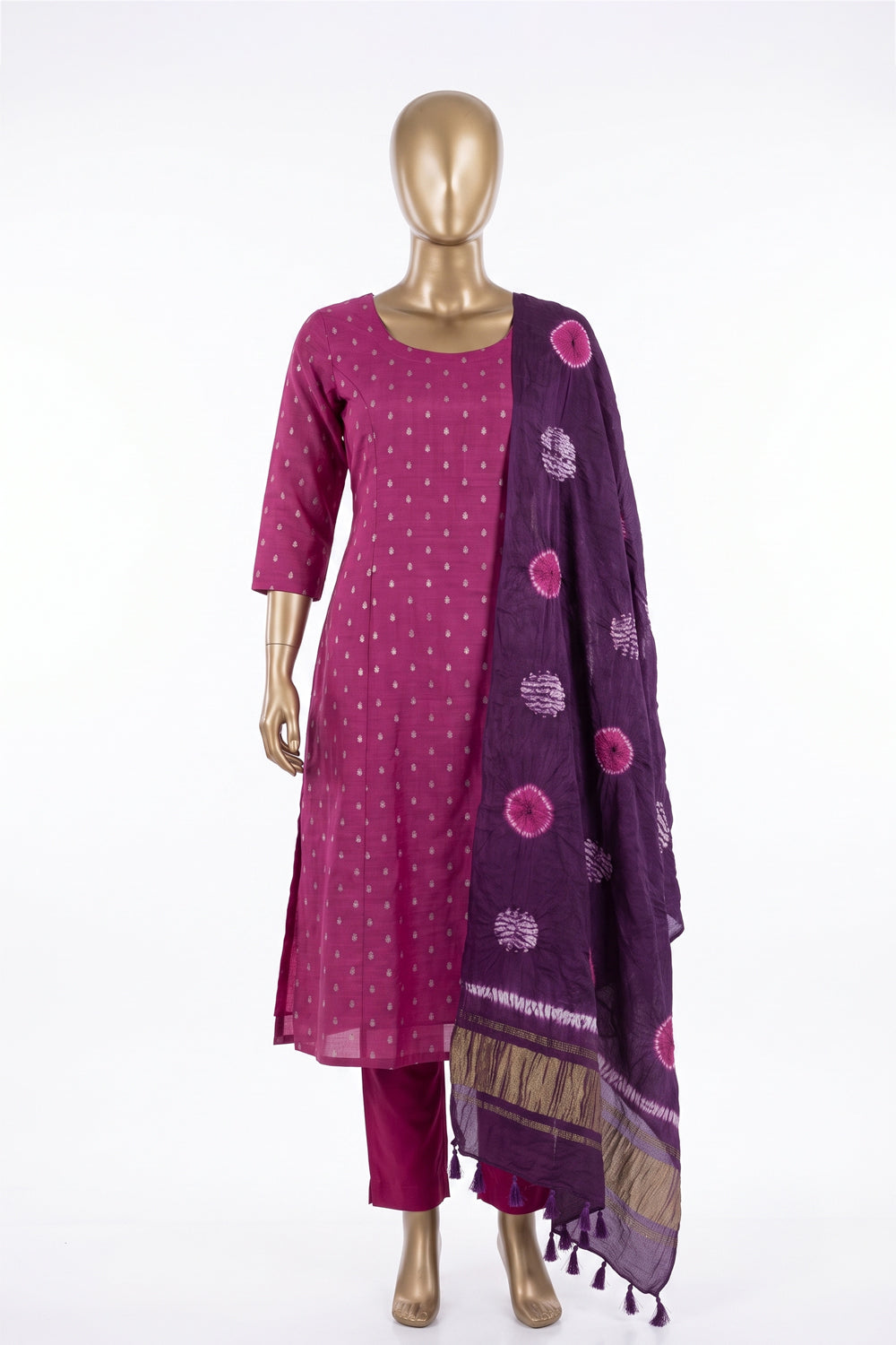 Image of Unstitched Suit Set Fabric (3 Pcs Set)