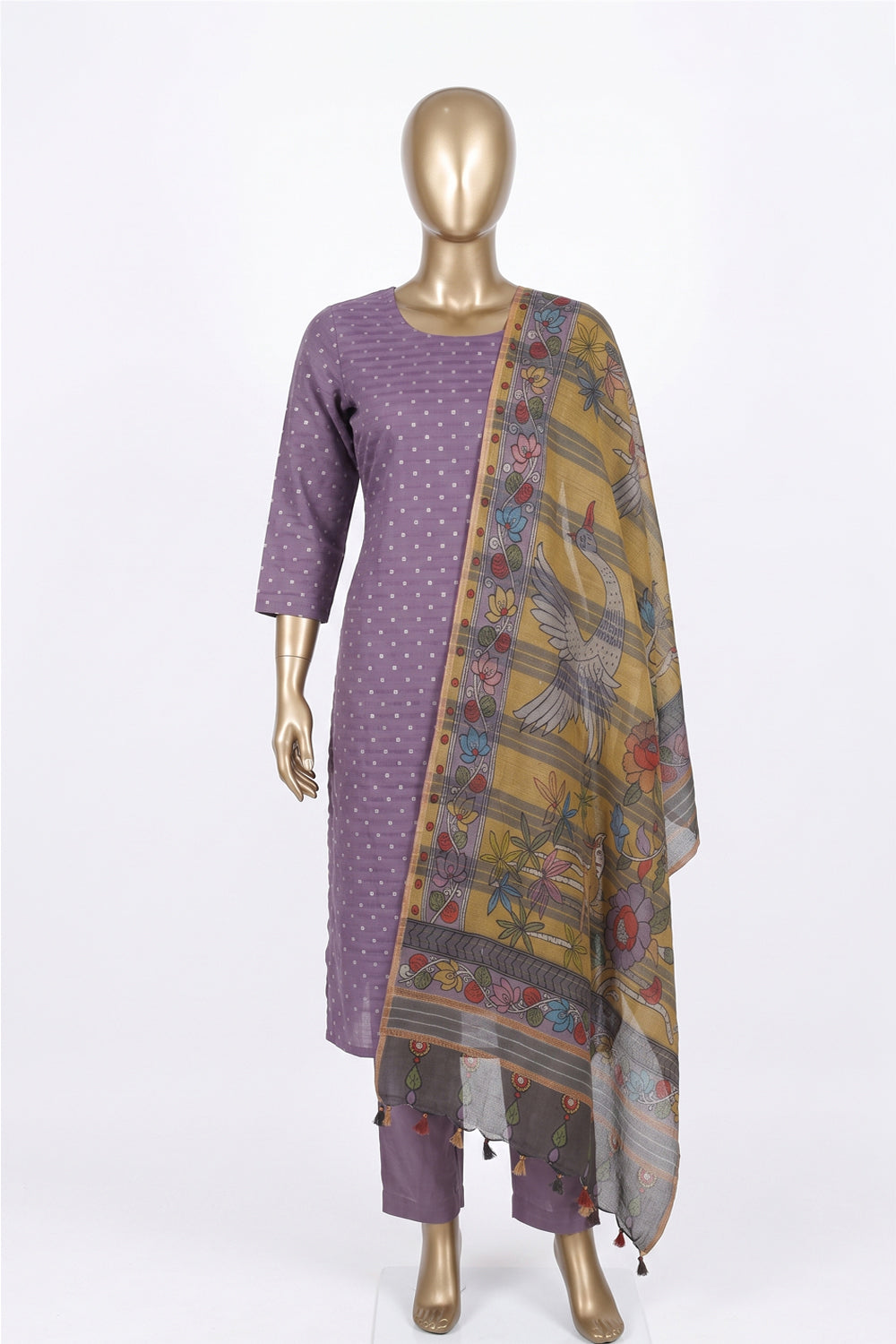 Image of Unstitched Suit Set Fabric (3 Pcs Set)