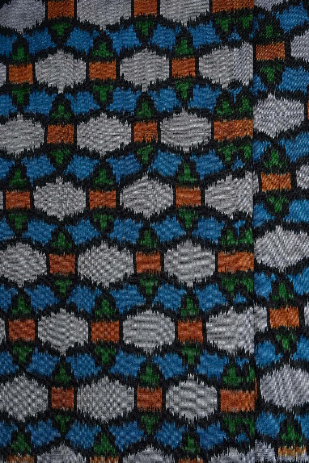 Image of Pochampally Ikat Silk Saree