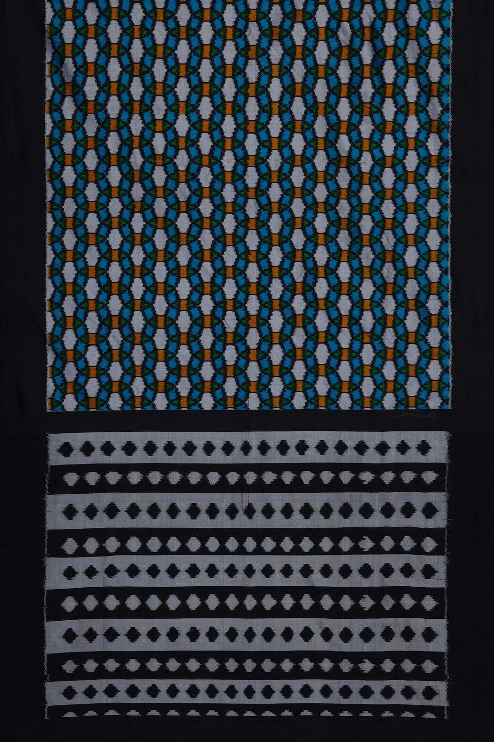 Image of Pochampally Ikat Silk Saree