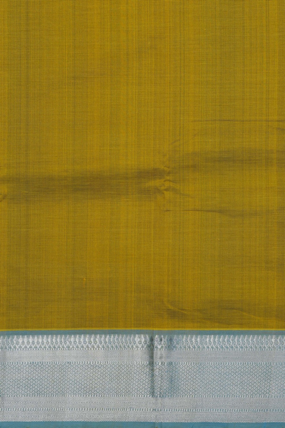 Image of Spring Yellow Mangalgiri Saree