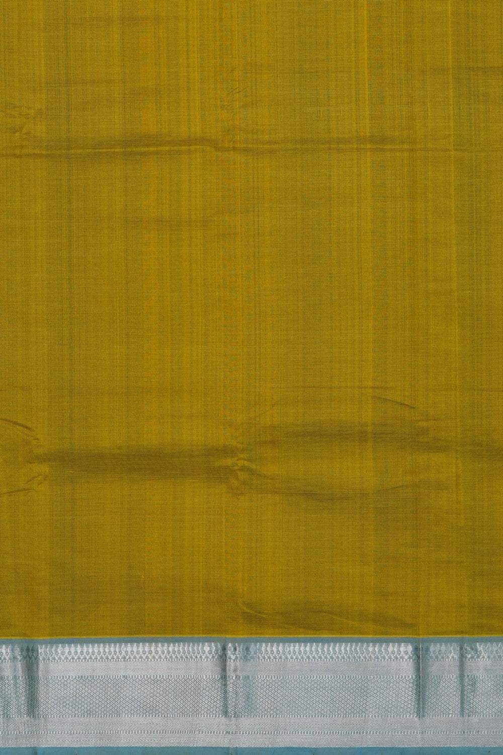 Image of Spring Yellow Mangalgiri Saree