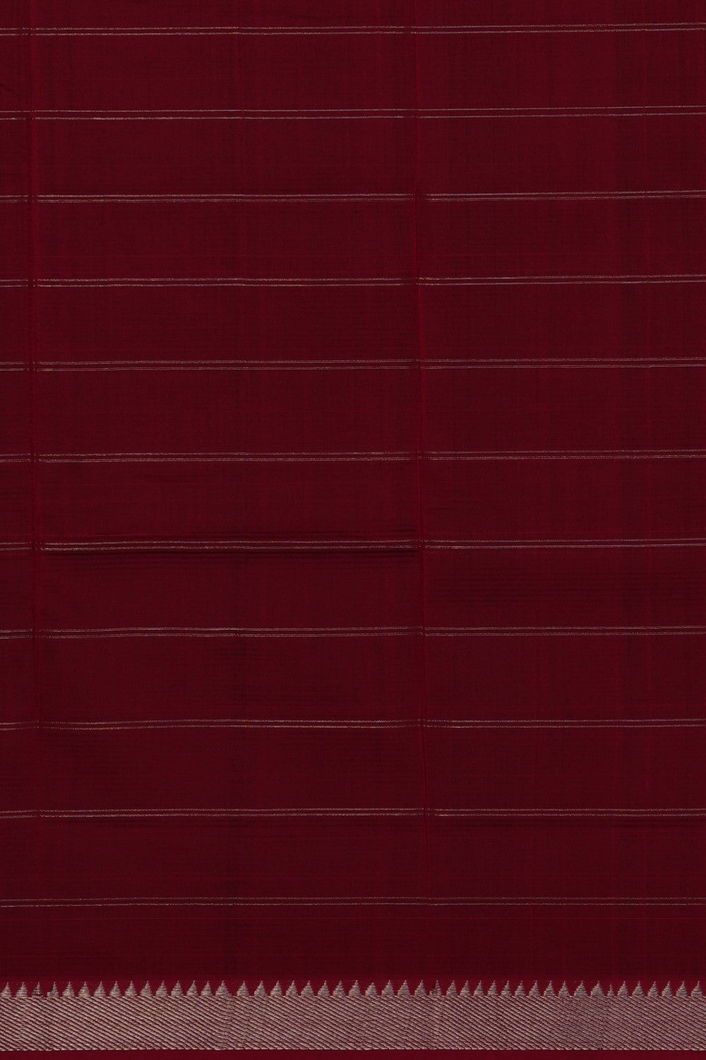 Image of Red Mangalgiri Saree