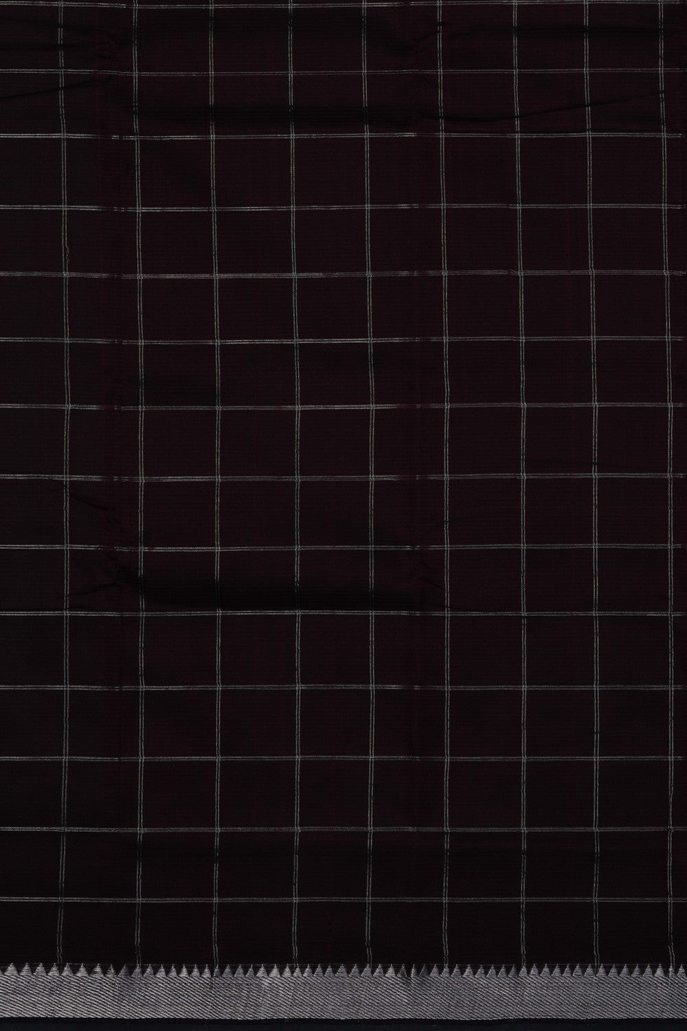 Image of Brown Mangalgiri Saree