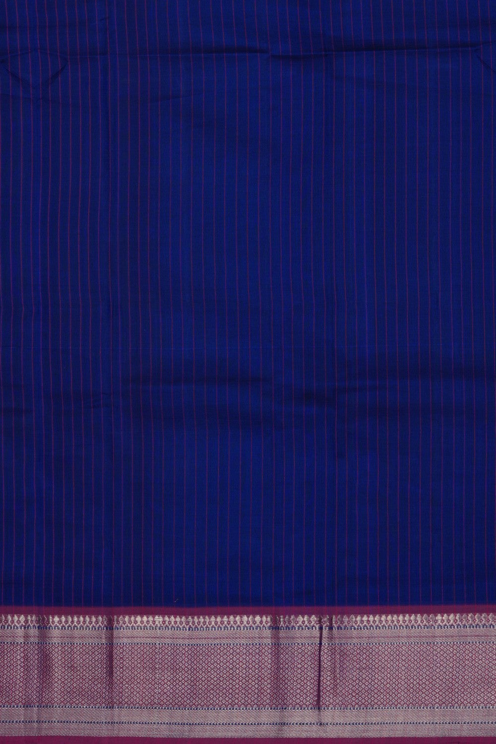 Image of Indigo Blue Mangalgiri Saree