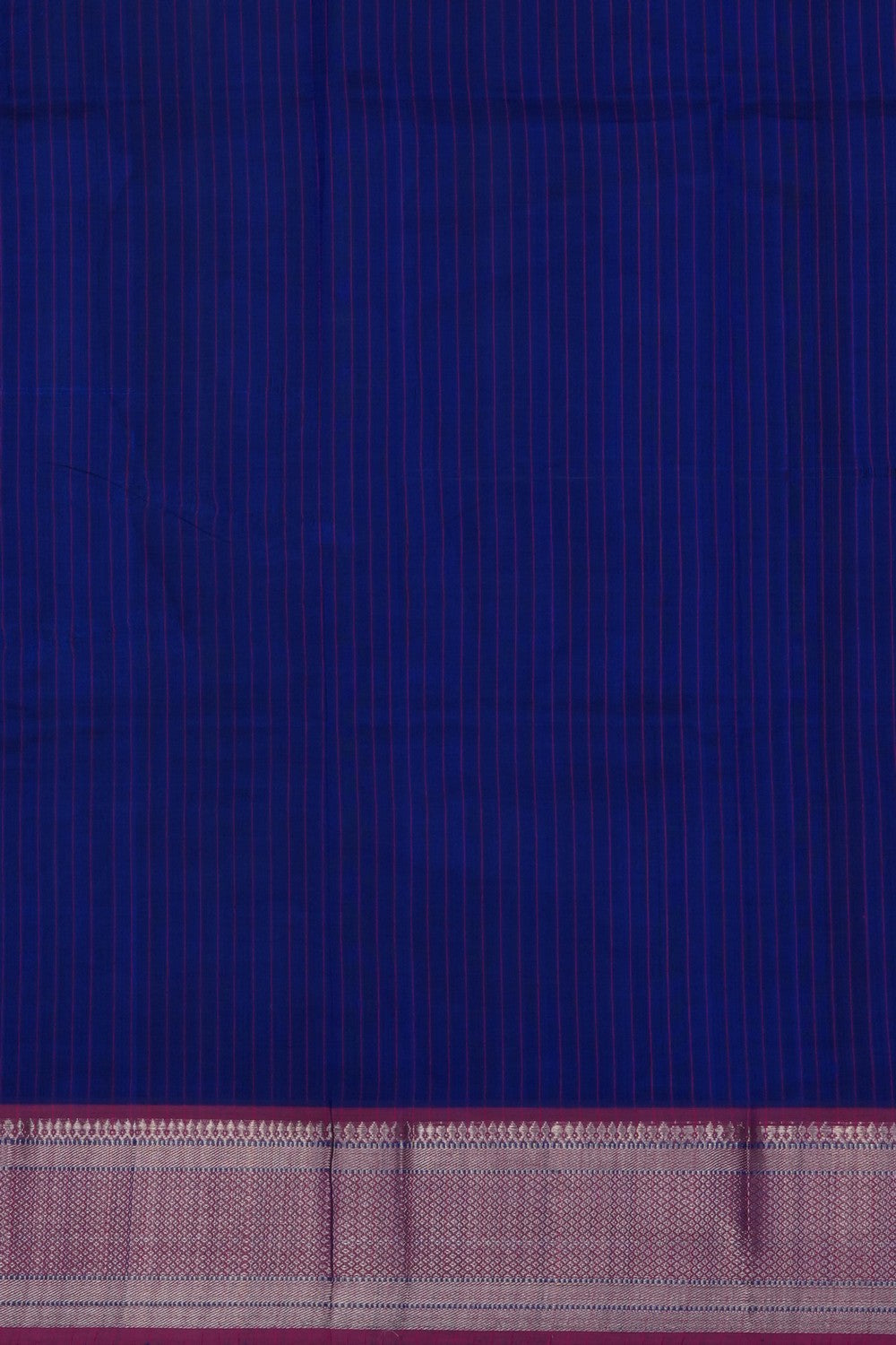 Image of Indigo Blue Mangalgiri Saree