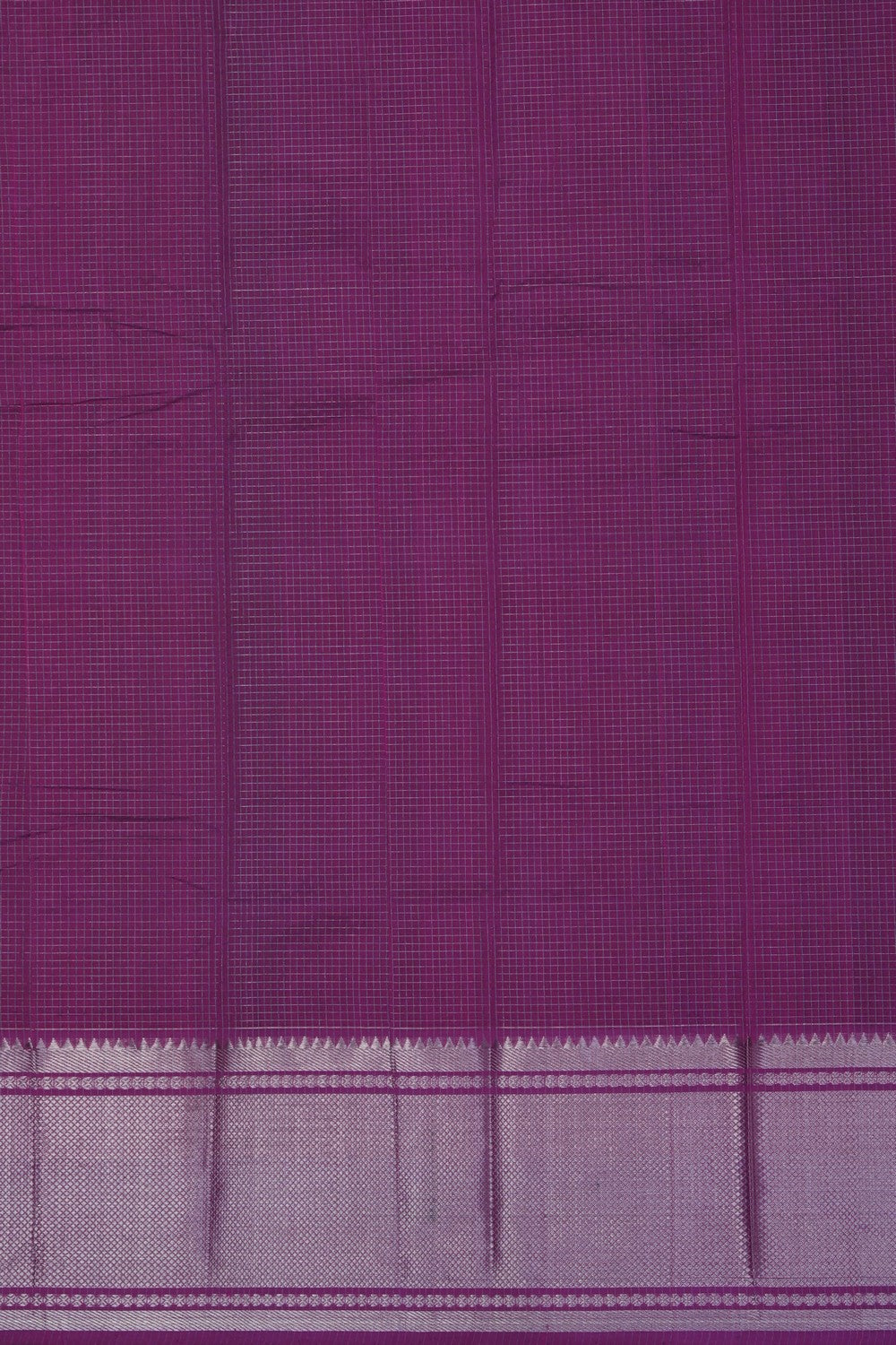 Image of Magenta Mangalgiri Saree