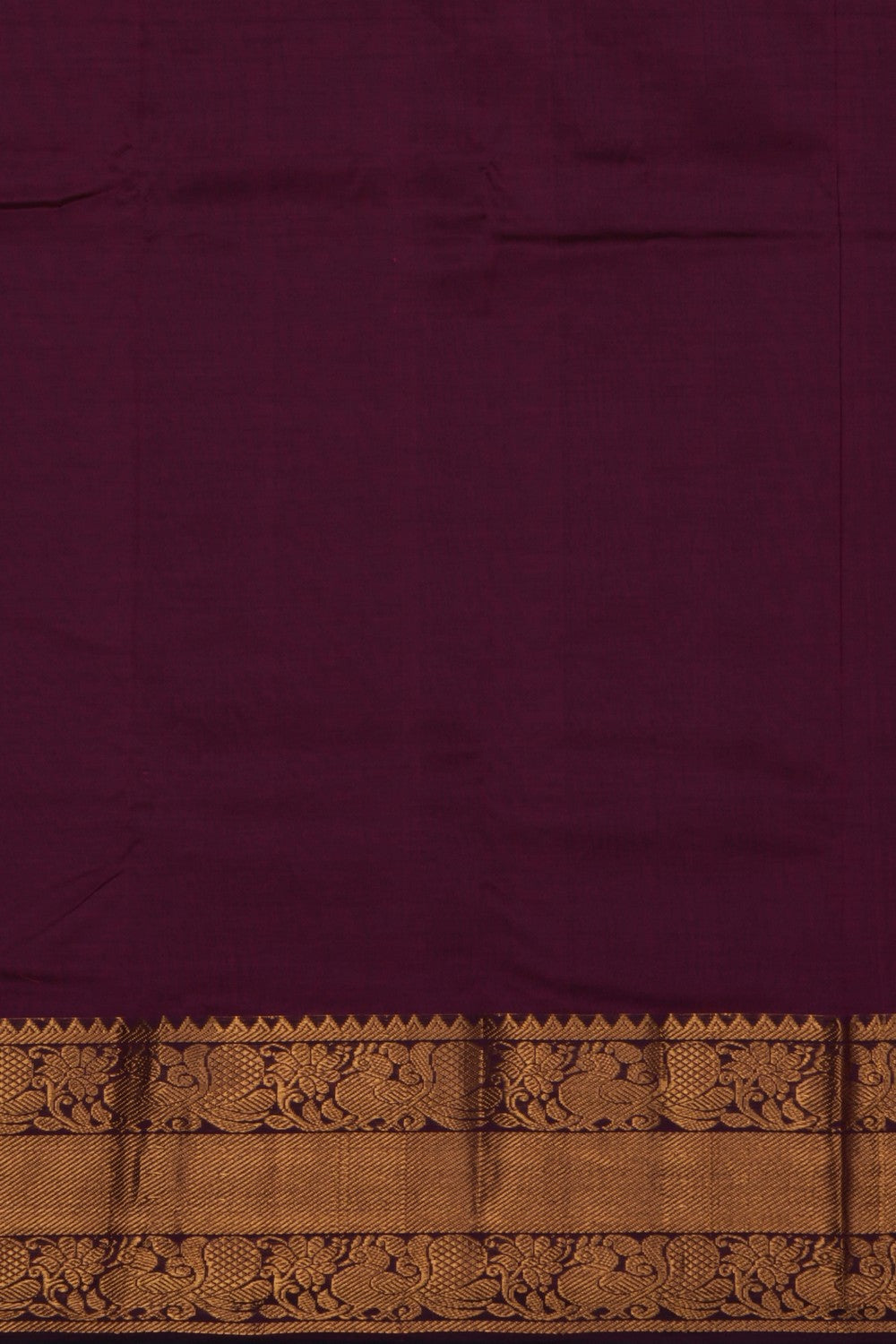 Image of Maroon Mangalgiri Saree