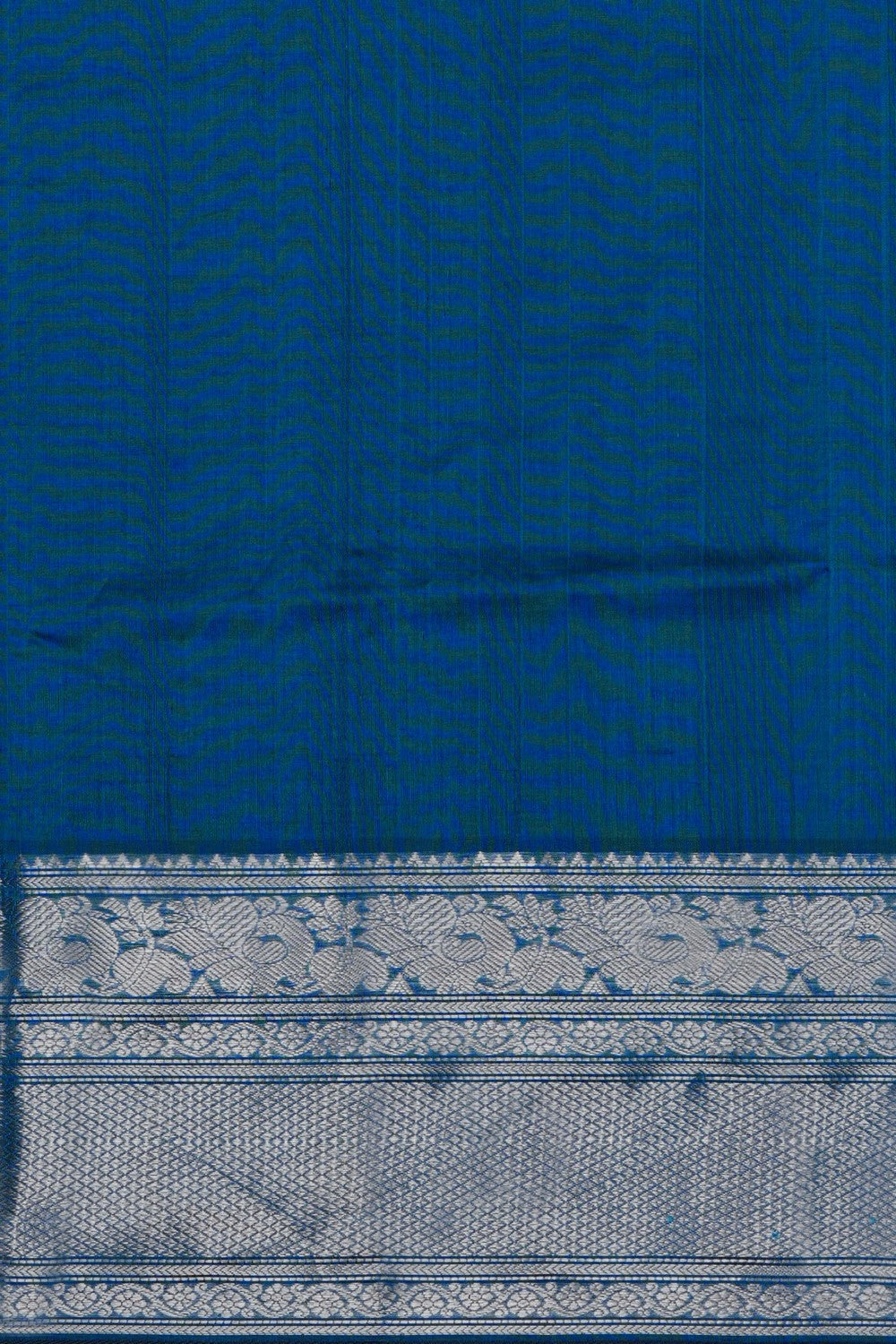 Image of Blue Mangalgiri Saree