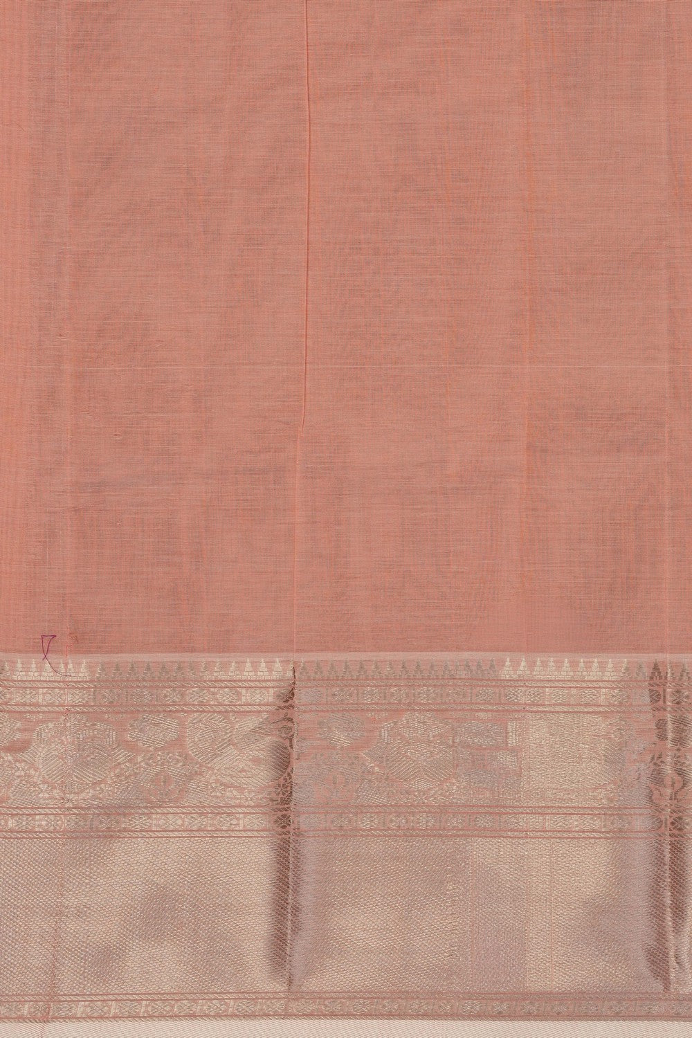 Image of Peach Mangalgiri Saree